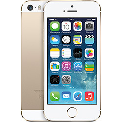 IPhone 5S 16GB Dourado Desbloqueado IOS 7 4G Wi-Fi Câmera de 8MP - Apple