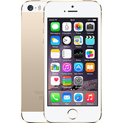 IPhone 5S 16GB Dourado Desbloqueado IOS 8 4G Wi-Fi Câmera de 8MP - Apple