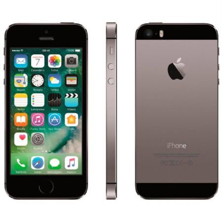 IPhone 5S 16GB Prata Tela 4'' IOS 8 4G CÃ¢mera de 8MP - Apple