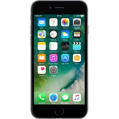 Tamanhos, Medidas e Dimensões do produto IPhone 6 16GB Cinza Espacial Tela 4.7" IOS 8 4G Câmera 8MP - Apple