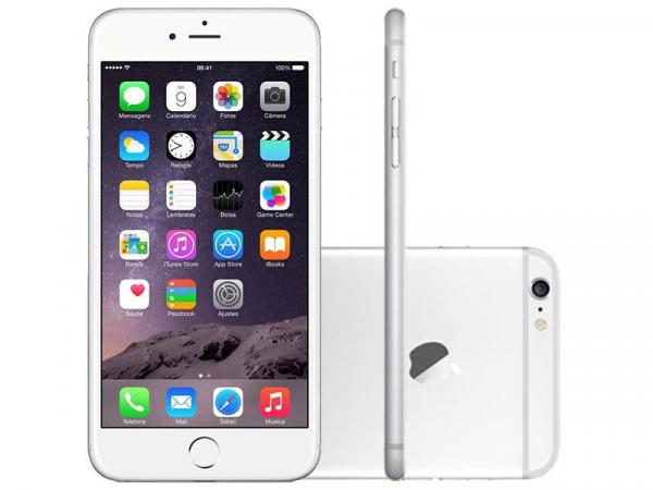 Tudo sobre 'IPhone 6 Plus Apple 64GB 4G IOS 8 Tela 5.5” - Câm. 8MP Proc. A8 Touch ID Wi-Fi GPS NFC Prata'