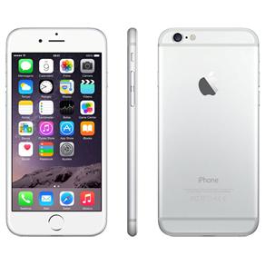 IPhone 6 Plus Apple com 128GB, Tela 5,5”, IOS 8, Touch ID, Câmera ISight 8MP, Wi-Fi, 3G/4G, GPS, MP3, Bluetooth e NFC – Prateado