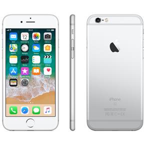 IPhone 6s Apple com Memória 16GB, Tela 4,7” HD com 3D Touch, IOS 11, Sensor Touch ID, Câmera ISight 12MP, Wi-Fi, 4G, GPS, Bluetooth e NFC - Prateado