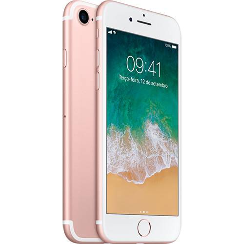 Tudo sobre 'IPhone 7 32GB Ouro Rosa Desbloqueado IOS 10 Wi-fi + 4G Câmera 12MP - Apple'