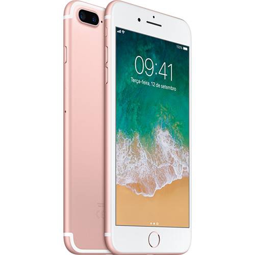 Iphone 7 Plus Apple 128gb Ouro Rosa Importado