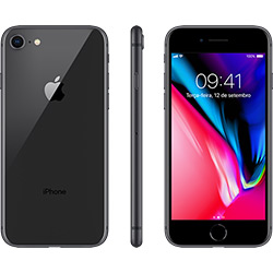 Tamanhos, Medidas e Dimensões do produto IPhone 8 Cinza Espacial 64GB Tela 4.7" IOS 11 4G Wi-Fi Câmera 12MP - Apple