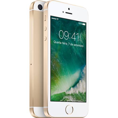 IPhone SE 16GB Dourado Tela Retina 4" Câmera 12MP - Apple