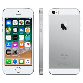 IPhone SE Apple com 32GB, Tela 4”, IOS 11, Sensor de Impressão Digital, Câmera ISight 12MP, Wi-Fi, 3G/4G, GPS, MP3, Bluetooth e NFC – Prateado