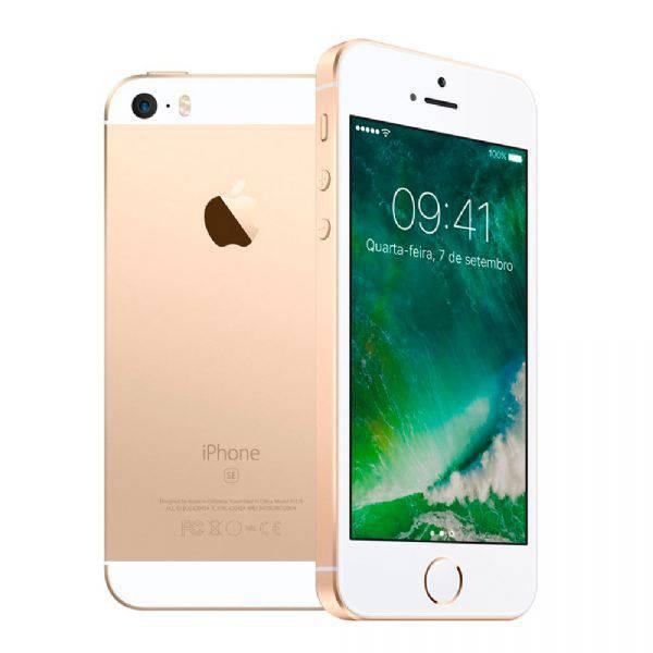 IPhone SE Dourado, MP842BR/A, Tela de 4", 32GB, 12MP - Apple