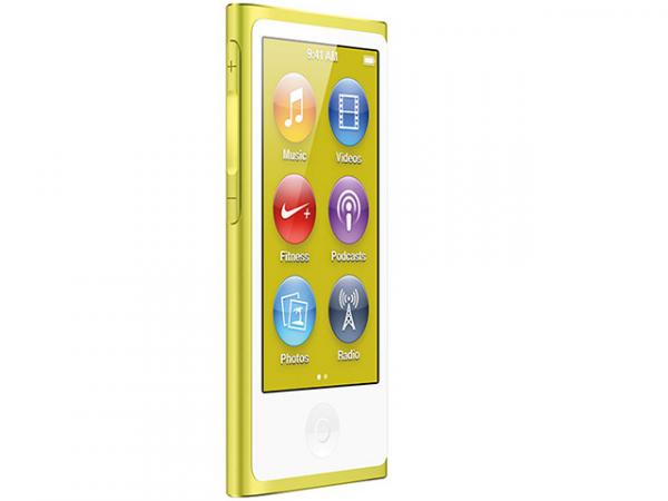 IPod Nano 16GB Amarelo Tela 2,5 - Multi Touch, Rádio FM e Bluetooth
