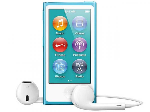 IPod Nano 16GB Azul Tela 2,5 - Multi Touch, Rádio FM e Bluetooth