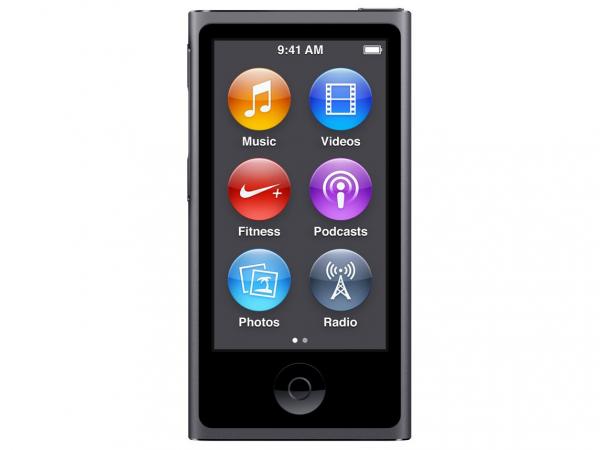 IPod Nano Apple 16GB Tela 2,5 Apple - Multi Touch, Rádio FM e Bluetooth Cinza Espacial