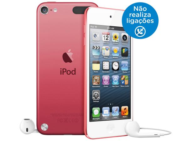 IPod Touch Apple 16GB Multi-Touch Wi-Fi Bluetooth - Câmera 5MP MGFY2BZ/A Rosa
