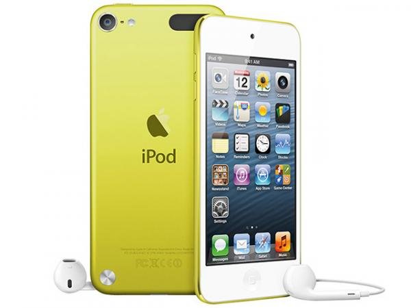 IPod Touch Apple 64GB Tela Multi-Touch Wi-Fi - Bluetooth Câmera 5MP MD715BZ/A Amarelo