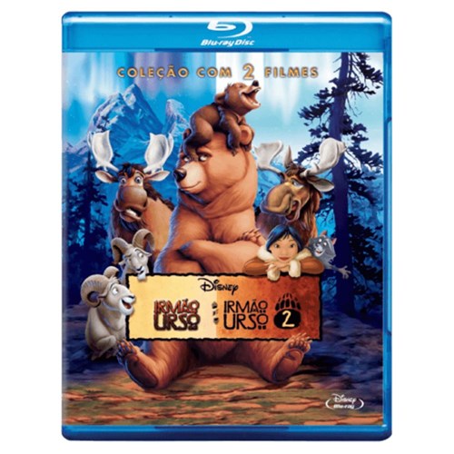 Irmão Urso 1 e 2 - Blu Ray Filme Infantil