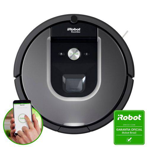Tudo sobre 'IRobot Roomba 960 - Robô Aspirador Inteligente IRobot - Controle com Seu Smartphone 5X Mais Potência'