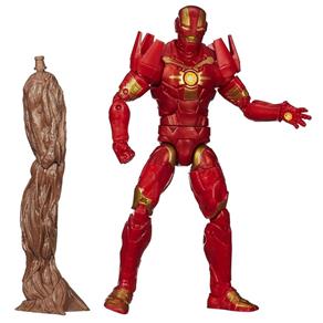Iron Man Guardiões da Galáxia Marvel Legends Infinite Series Groot Hasbro