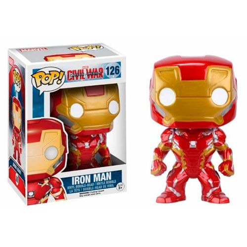 Iron Man / Homem de Ferro - Funko Pop Captain America Civil War