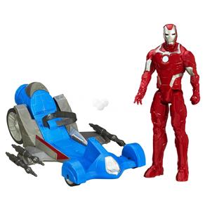 Iron Man Veículo com Figura Titan Hasbro A7363 - Avengers