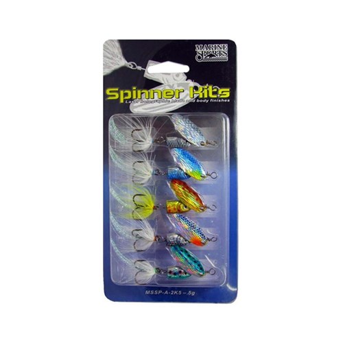 Tudo sobre 'Isca Ms® Combo Spinner Kits 5.0g - 5pçs'