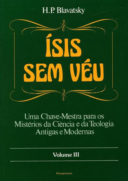 Isis Sem Veu-vol.iii - Pensamento