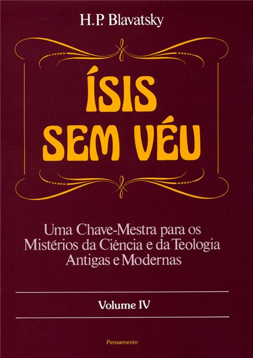 Isis Sem Veu - Vol Iv