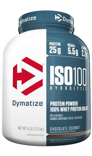 ISO 100 Hydrolyzed (5lbs/2.263g) - Dymatize Nutrition