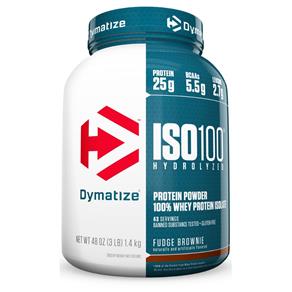 ISO 100 Hydrolyzed (3lbs/1.346g) - Dymatize Nutrition - BAUNILHA