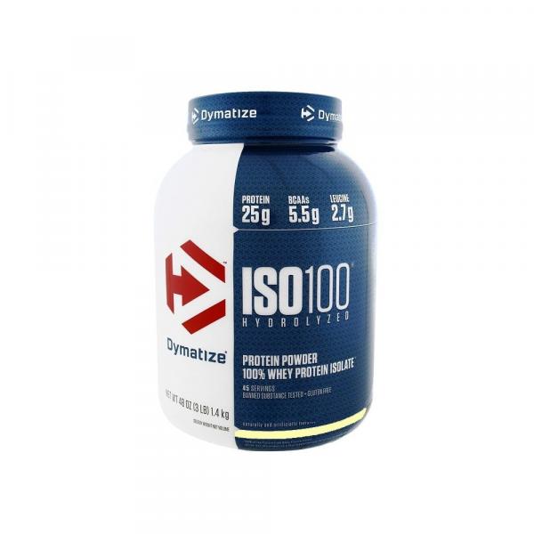 ISO 100 3LBS (1362g) - BAUNILHA - Dymatize Nutrition