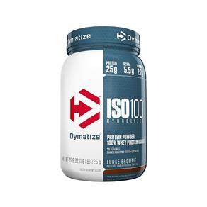 Iso 100 Whey Protein - Dymatize - BROWNIE - 725 G