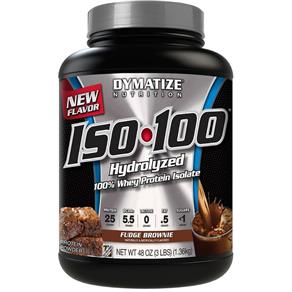 Iso 100 Whey Protein Isolado 1,36Kg Brownie - Dymatize Nutrition