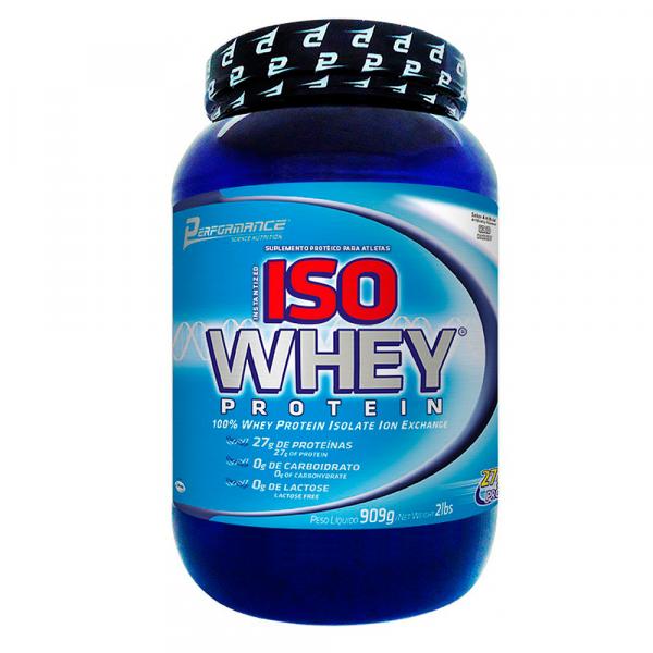 Iso Whey Protein 909g Baunilha Performance Nutrition - Performance Nutrition