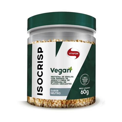 Isocrisp Vegan 60G Sabor Neutro - Vitafor