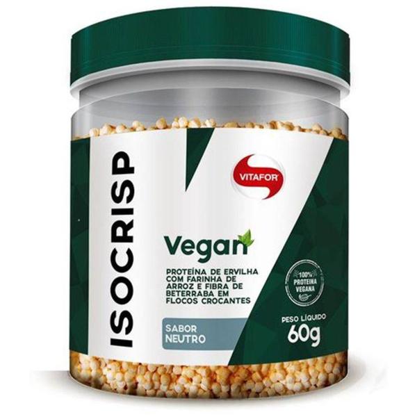 Isocrisp Vegan 60g Sabor Neutro - Vitafor