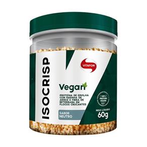 Isocrisp Vegan 60g - Vitafor, 60g - Vitafor - SEM SABOR - 60 G