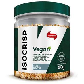 Isocrisp Vegan Sabor Neutro - Vitafor - NEUTRO - 60 G