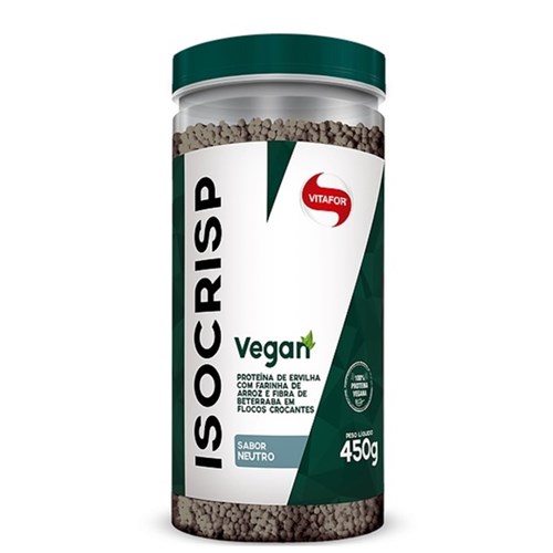 Isocrisp Vegan - Vitafor - 450G