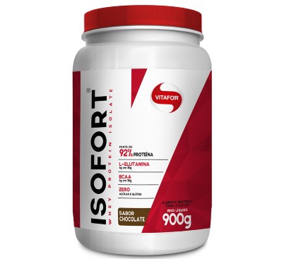 Isofort 900g Chocolate - Whey Protein Isolado - Vitafor