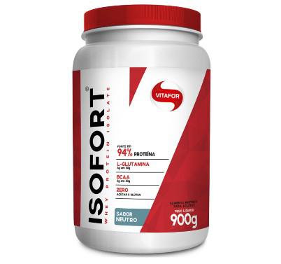 Isofort 900g Neutro - Whey Protein Isolado - Vitafor