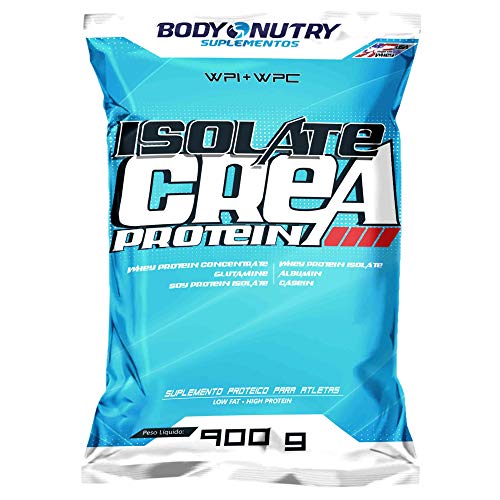 Isolate Crea Protein - 900g Refil Morango - Body Nutry, Body Nutry