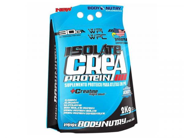 Isolate Crea Protein Whey Protein 2Kg Chocolate - Body Nutry