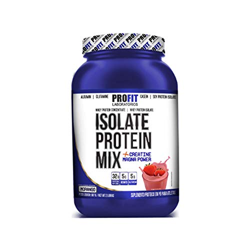 Isolate Protein Mix 900gr (pote) - ProFit - Morango
