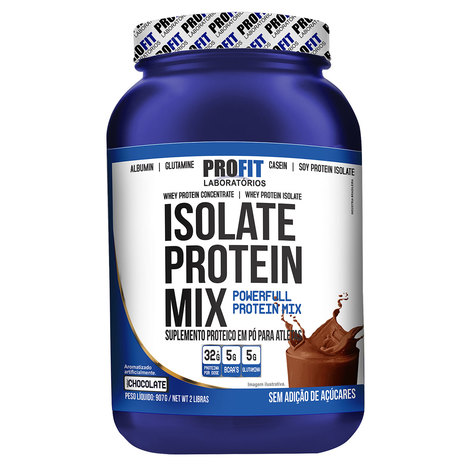 Isolate Protein Mix + Creatine Magna Power Chocolate 907G - Profit