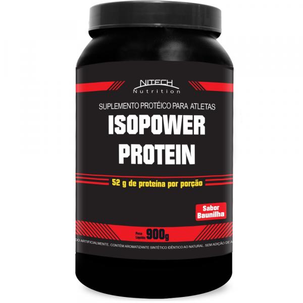 Isopower Protein - 900G - Nitech Nutrition - Baunilha