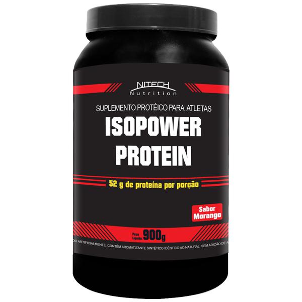 Isopower Protein - 900G - Nitech Nutrition - Morango
