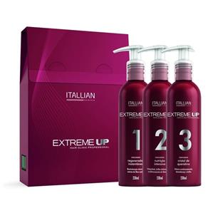 Tudo sobre 'Italian Hair Tech Extreme-up Kit Pós Química 3x230ml'