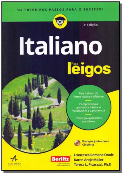 Italiano para Leigos - com CD - Alta Books