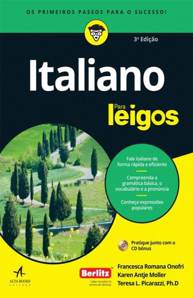 Italiano para Leigos - 3ª Ed. 2017 - Alta Books