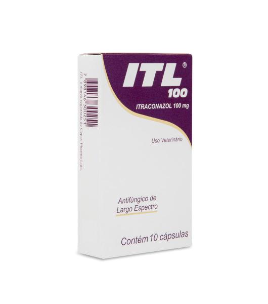 Itl 100 Itraconazol 100mg 10 Comprimidos - Cepav