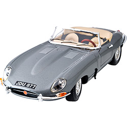 Jaguar "E" Cabriolet 1961 Escala 1:18 - Gold - Burago